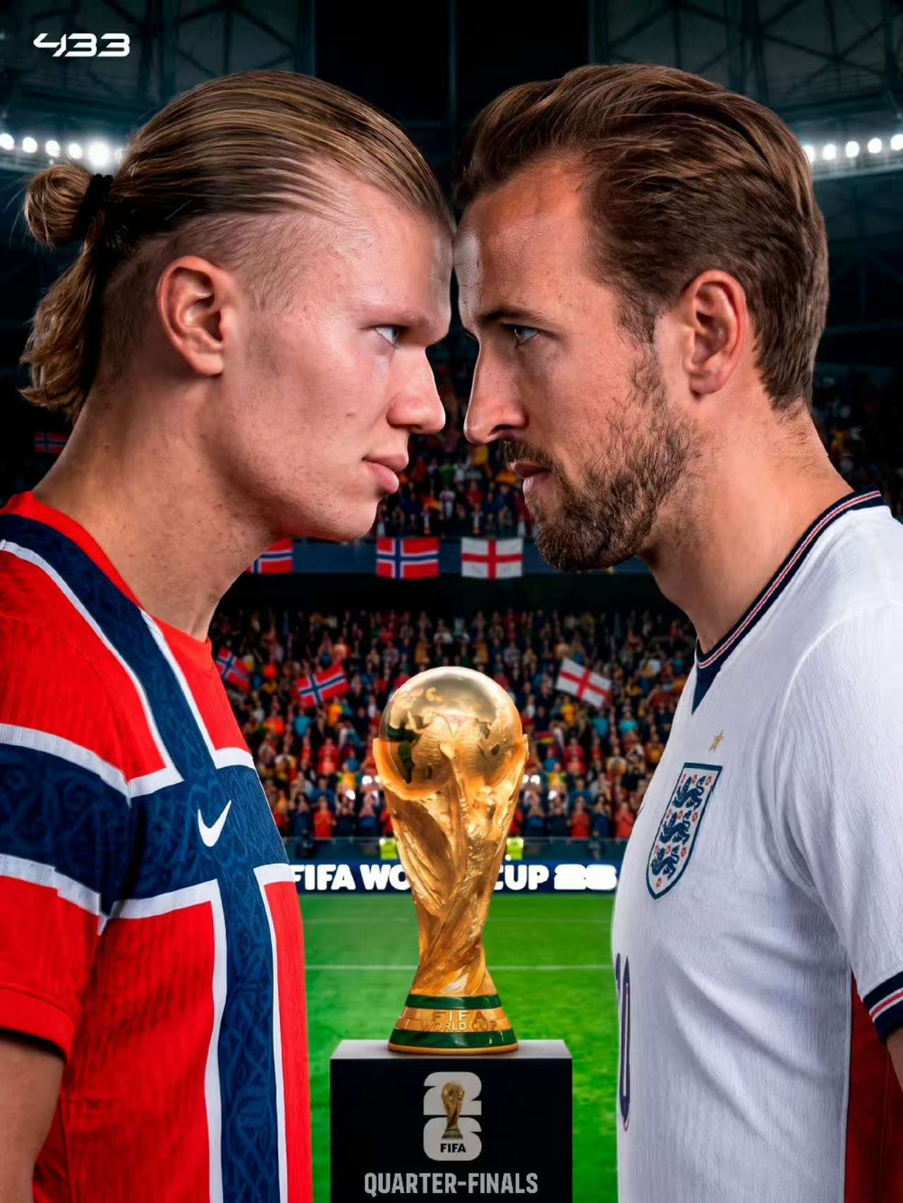 A Inglaterra, assolada por lesões, enfrenta uma Noruega afetada por um surto de gripe.